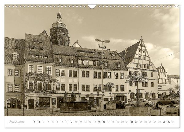 Produktbild: Nostalgiekalender Pirna (Wandkalender 2026 DIN A3 quer), CALVENDO Monatskalender