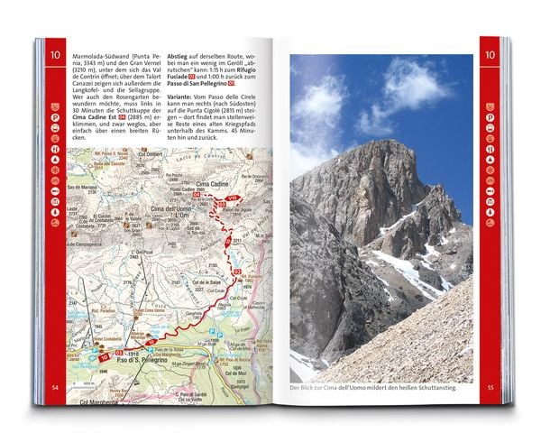 Produktbild: KOMPASS Wanderf&uuml;hrer Fassatal, Rosengarten, 60 Touren