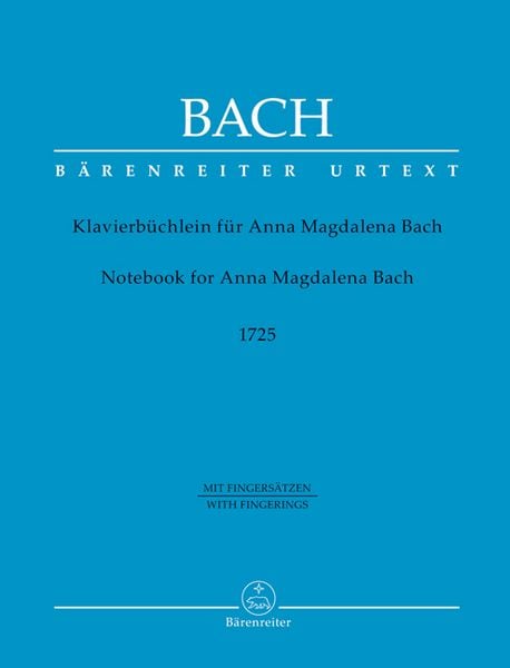 Produktbild: Klavierb&uuml;chlein f&uuml;r Anna Magdalena Bach 1725