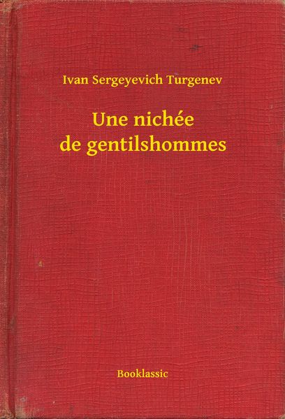 Produktbild: Une nich&eacute;e de gentilshommes