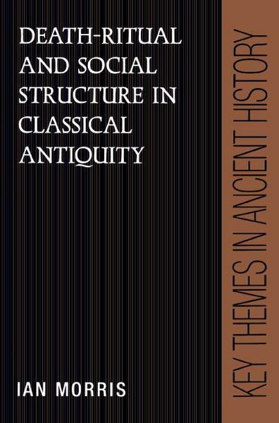 Produktbild: Death-Ritual and Social Structure in Classical Antiquity