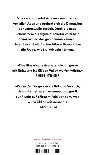 Produktbild: Zeiten der Langeweile
