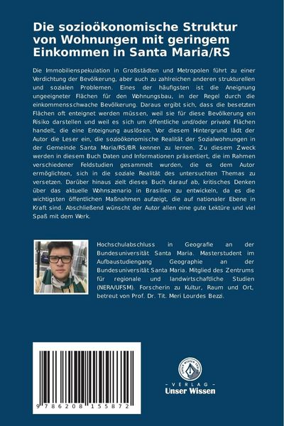 Produktbild: Die sozio&ouml;konomische Struktur von Wohnungen mit geringem Einkommen in Santa Maria/RS