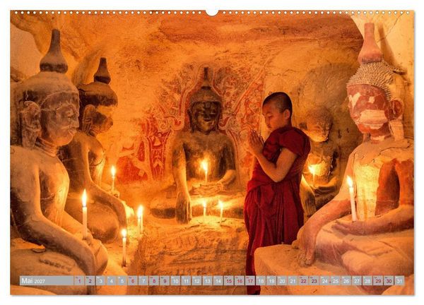 Produktbild: Spirit of Asia - Im Reich der guten Geister (Wandkalender 2027 DIN A2 quer), CALVENDO Monatskalender
