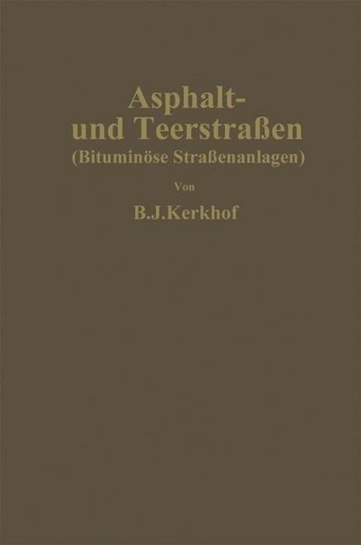 Produktbild: Asphalt- und Teerstra&szlig;en
