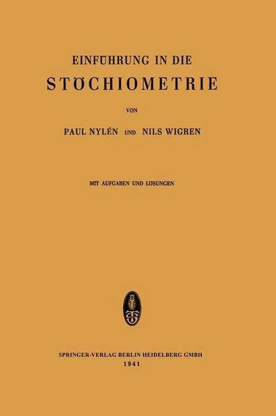 Produktbild: Einf&uuml;hrung in die St&ouml;chiometrie