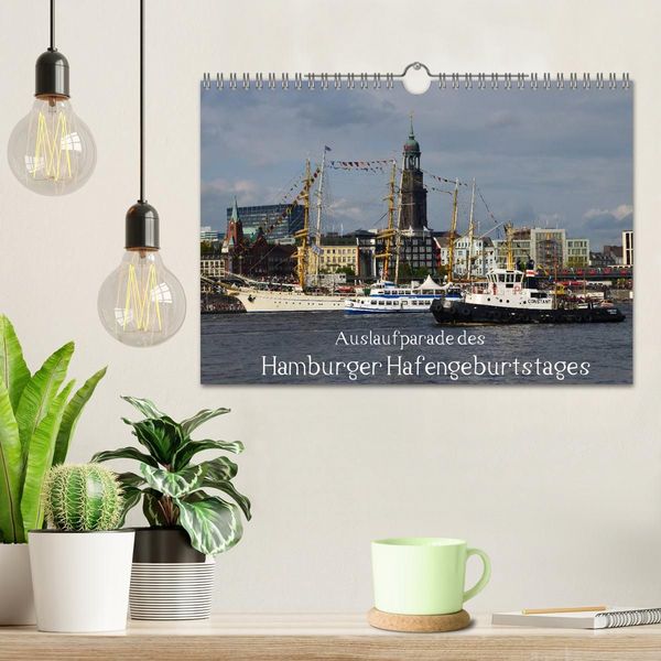 Produktbild: Auslaufparade des Hamburger Hafengeburtstages (Wandkalender 2027 DIN A4 quer), CALVENDO Monatskalender