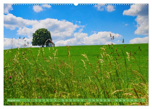 Produktbild: Kirchturmspitzen (hochwertiger Premium Wandkalender 2026 DIN A2 quer), Kunstdruck in Hochglanz