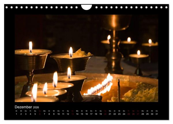Produktbild: Tibet (Wandkalender 2026 DIN A4 quer), CALVENDO Monatskalender