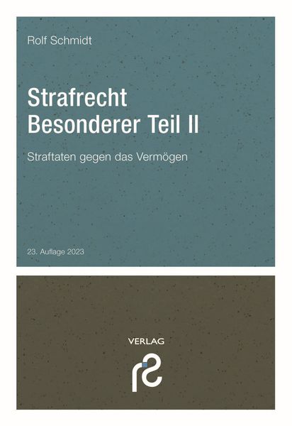 Produktbild: Strafrecht Besonderer Teil II