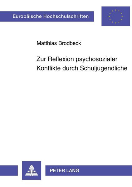 Produktbild: Zur Reflexion psychosozialer Konflikte durch Schuljugendliche