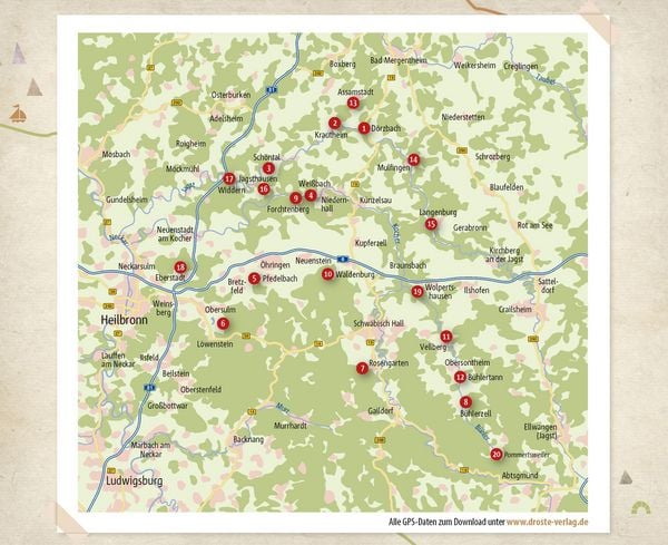 Produktbild: Hohenlohe. Wandern f&uuml;r die Seele