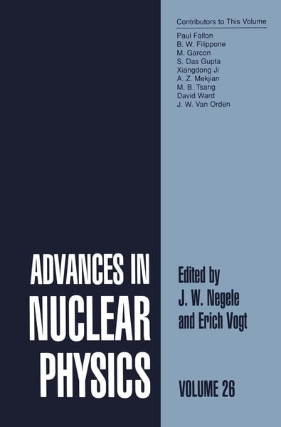 Produktbild: Advances in Nuclear Physics