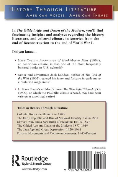 Produktbild: The Gilded Age and Dawn of the Modern