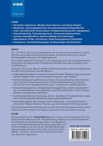 Produktbild: Produktsicherheitsrecht und CE-Konformit&auml;t