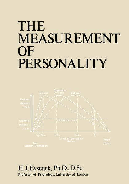 Produktbild: The Measurement of Personality