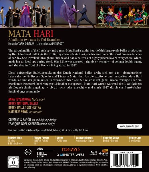 Produktbild: Mata Hari - Ballett
