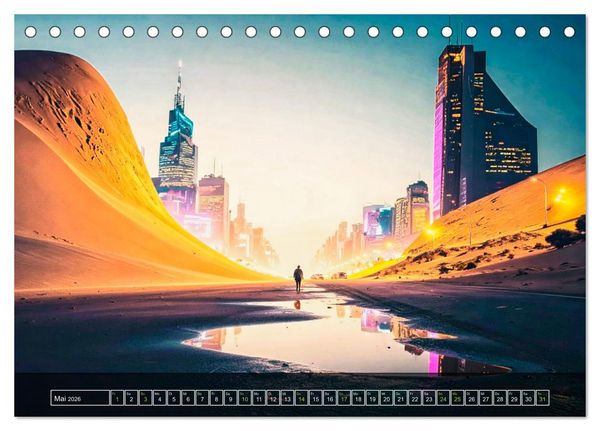 Produktbild: Die Natur kehrt zur&uuml;ck (Tischkalender 2026 DIN A5 quer), CALVENDO Monatskalender