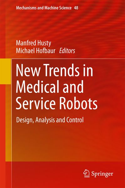 Produktbild: New Trends in Medical and Service Robots