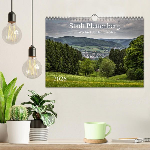 Produktbild: Stadt Plettenberg (Wandkalender 2026 DIN A4 quer), CALVENDO Monatskalender