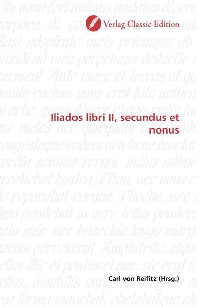 Produktbild: Iliados libri II, secundus et nonus
