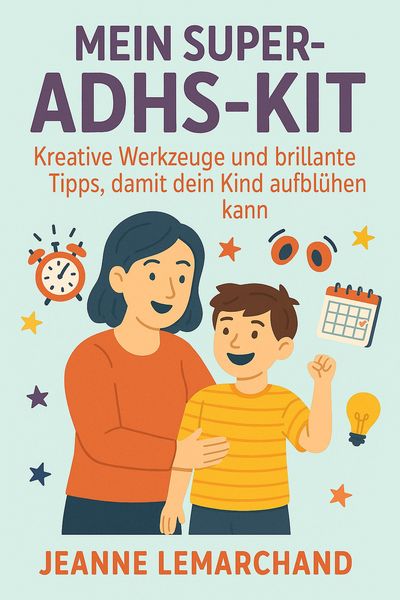 Produktbild: Mein Super-ADHS-Kit: Kreative Werkzeuge und brillante Tipps, damit dein Kind aufbl&uuml;hen kann