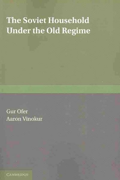 Produktbild: The Soviet Household Under the Old Regime