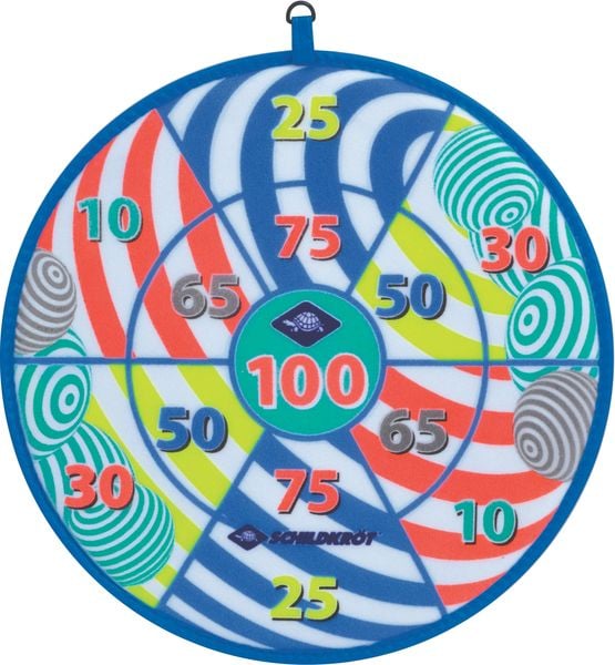 Produktbild: Schidlkr&ouml;t 970148 - Soft Dart Set, Klett-Dartscheibe mit 2 x 3 B&auml;llen