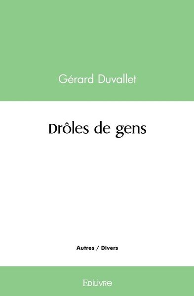 Produktbild: Droles de gens
