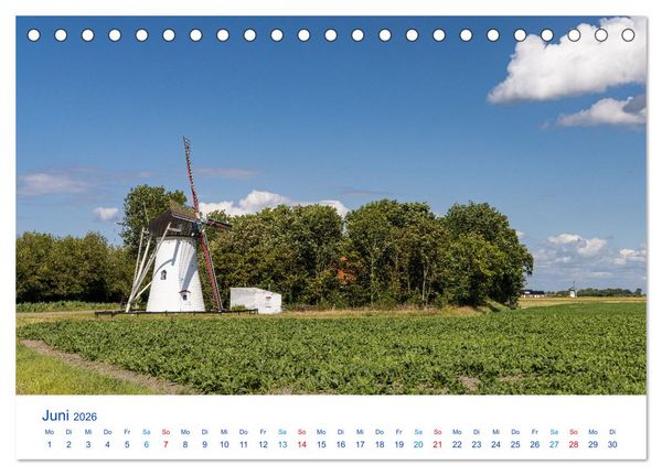 Produktbild: Sommer in Seeland (Tischkalender 2026 DIN A5 quer), CALVENDO Monatskalender