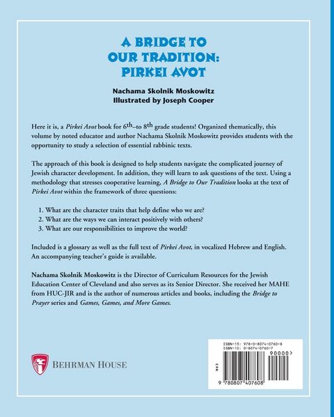 Produktbild: A Bridge to Our Tradition