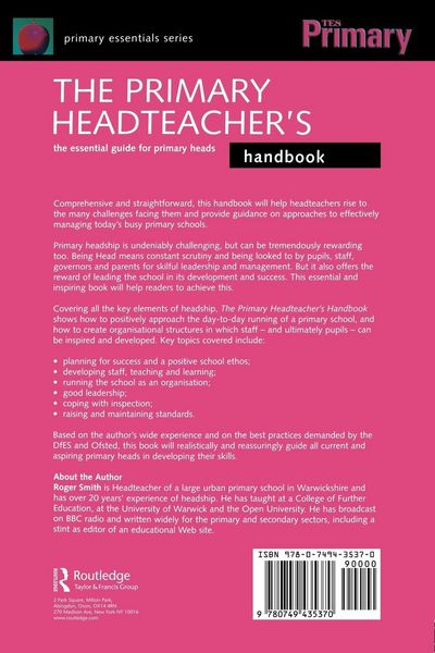 Produktbild: The Primary Headteacher's Handbook