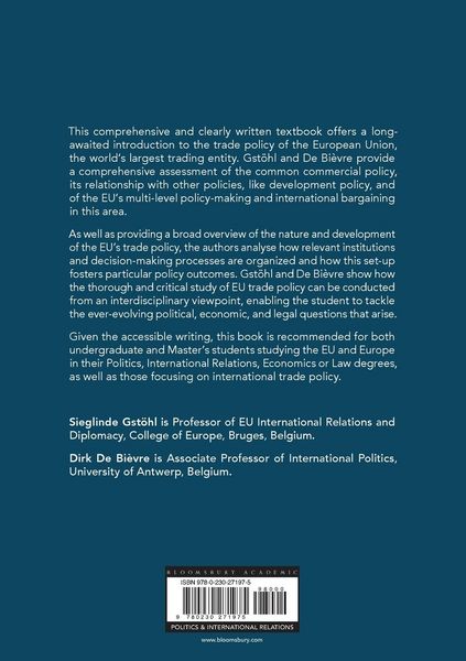 Produktbild: The Trade Policy of the European Union