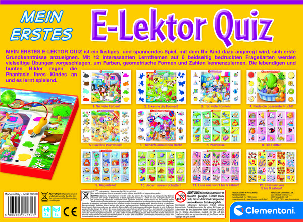 Produktbild: Wissensspiel Mein Erstes E-Lektor