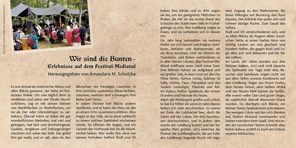 Produktbild: Wir sind die Bunten. Erlebnisse auf dem Festival-Mediaval