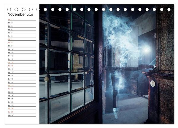 Produktbild: Geheimnisvolle Ballettwelt (Tischkalender 2026 DIN A5 quer), CALVENDO Monatskalender