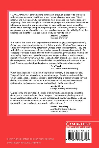 Produktbild: Chinese Urban Life Under Reform