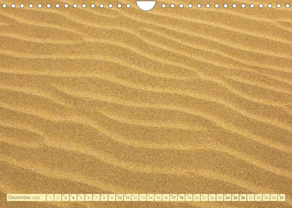 Produktbild: Am Strand - Fundst&uuml;cke und Kunstwerke (Wandkalender 2022 DIN A4 quer)