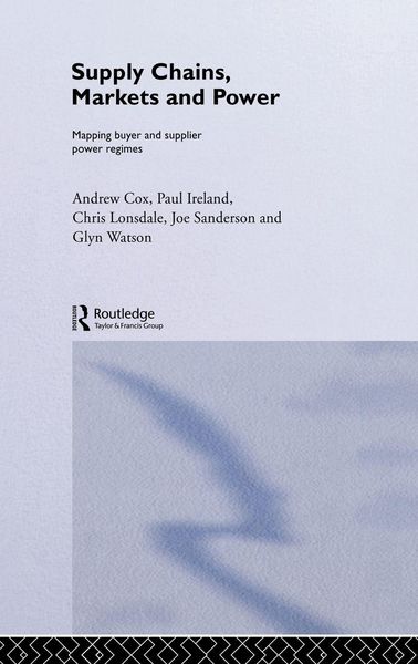 Produktbild: Supply Chains, Markets and Power