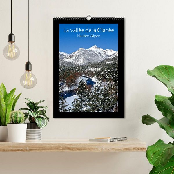 Produktbild: La vall&eacute;e de la Clar&eacute;e Hautes-Alpes (Calendrier mural 2026 DIN A3 horizontal), CALVENDO calendrier mensuel