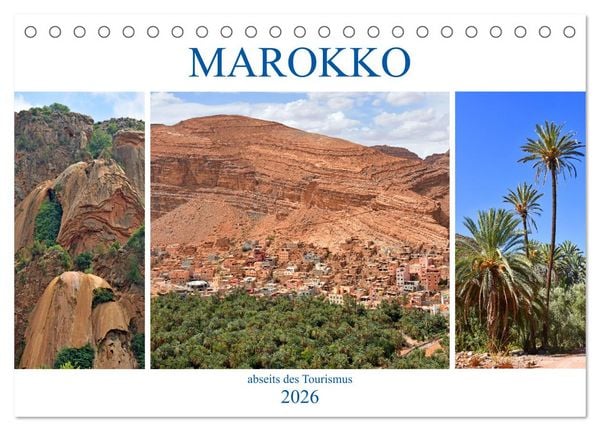 Produktbild: MAROKKO abseits des Tourismus (Tischkalender 2026 DIN A5 quer), CALVENDO Monatskalender