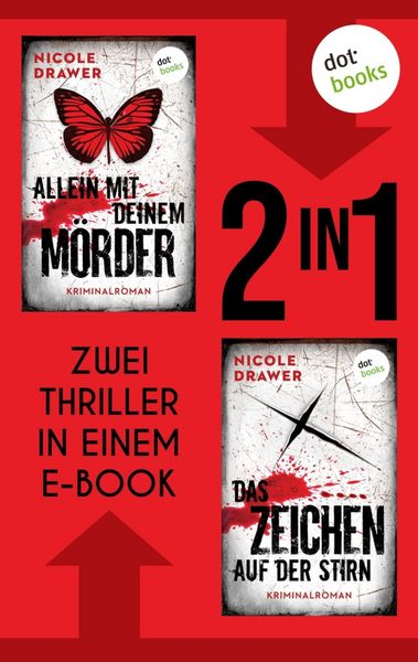 Produktbild: Allein mit deinem M&ouml;rder & Das Zeichen auf der Stirn