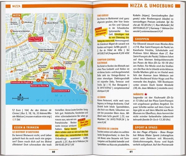 Produktbild: Reisef&uuml;hrer C&ocirc;te d'Azur