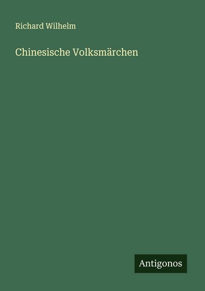 Produktbild: Chinesische Volksm&auml;rchen