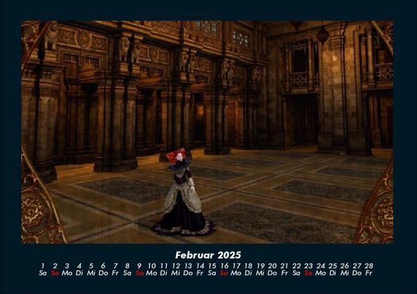 Produktbild: Mit Fantasy durch's Jahr 2025 Fotokalender DIN A4