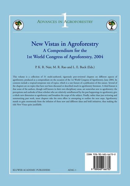 Produktbild: New Vistas in Agroforestry