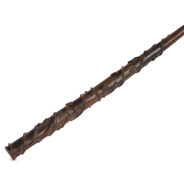 Produktbild: Wizarding World Harry Potter - Authentischer Hermine Granger Zauberstab aus Kunststoff mit Hogwarts-Halterung