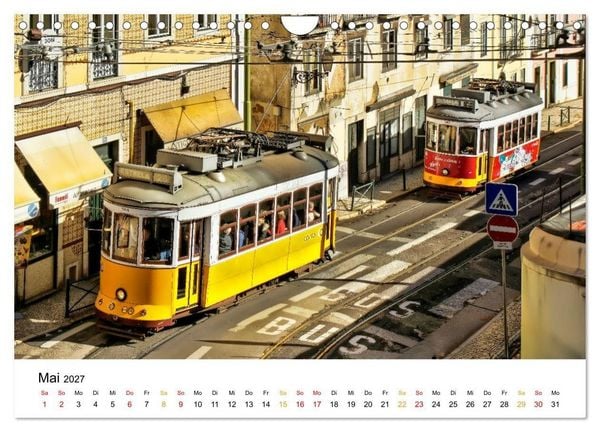 Produktbild: TRAM CLASSICS - Stra&szlig;enbahn Nostalgie (Wandkalender 2027 DIN A4 quer), CALVENDO Monatskalender