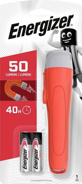 Energizer Magnet LED Taschenlampe batteriebetrieben 50lm 40h 92g