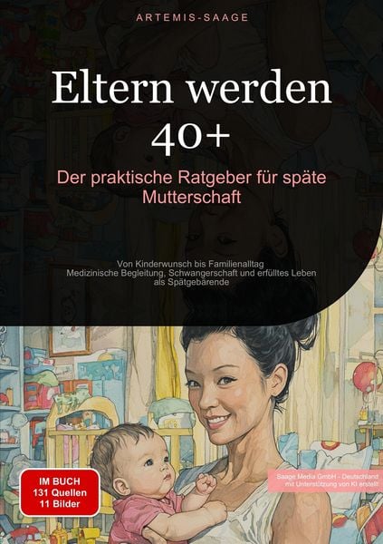 Produktbild: Eltern werden 40+: Der praktische Ratgeber f&uuml;r sp&auml;te Mutterschaft